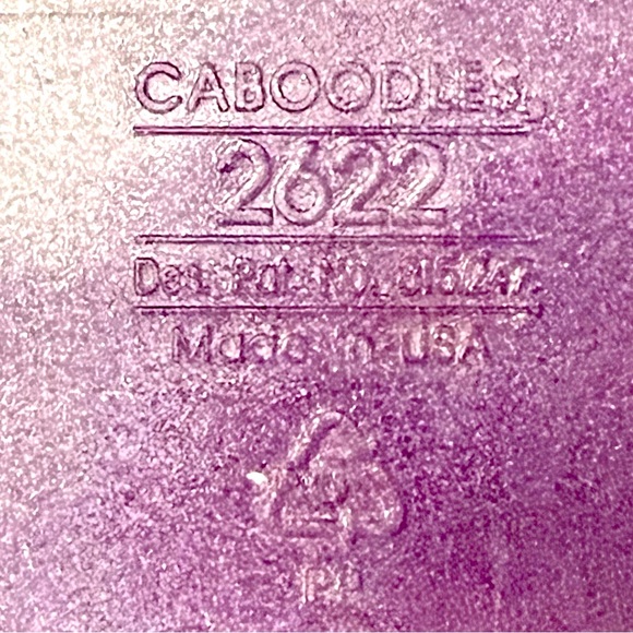 Caboodles Liquid‎ Metallic 2622 Purple GLITTER Makeup Case Organizer hard2find - Picture 8 of 10